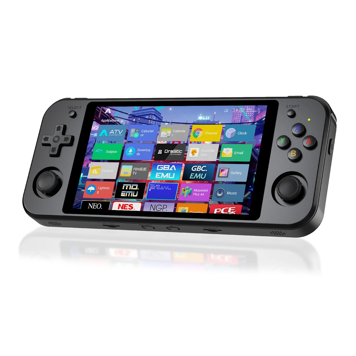 

Anbernic RG552 портативная игровая консоль 5,36 дюймов IPS экран 1920*1152 двойная система Android Linux RK3399 Ретро видео Игровая приставка Sup