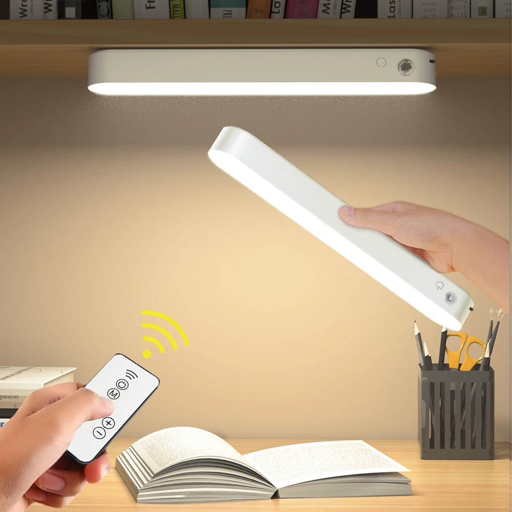 

Desk Lamp Office Study LED Lights USB Rechargeable Table Lamp Magnetic Dimming Protect Eyes Bedroom Indoor Night Lamp