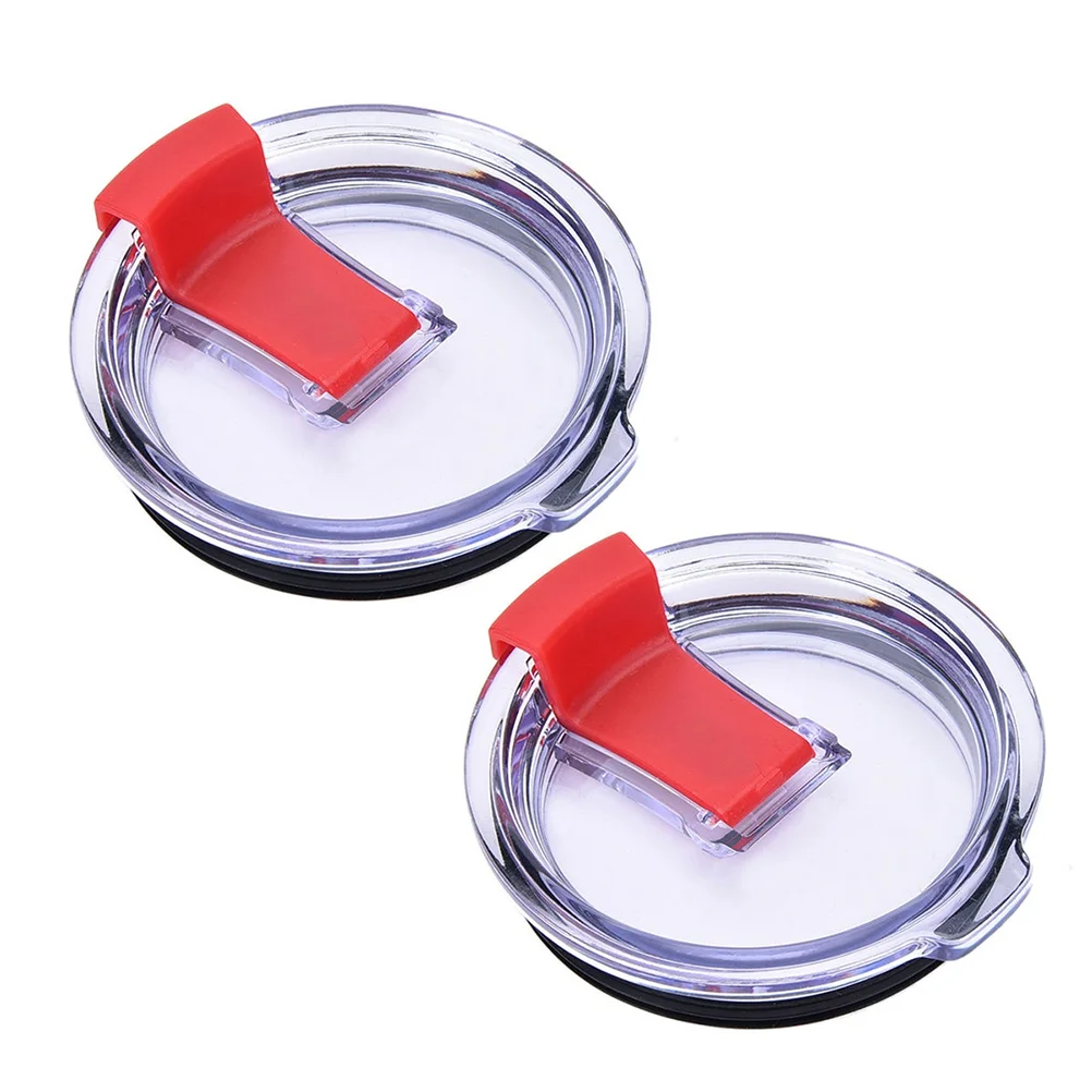 

2pcs New Leak Spill Proof Lid for 20 oz and Tumblers (Red)