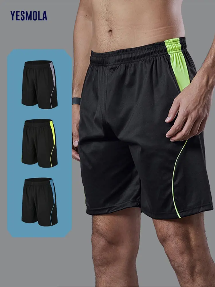

YESMOLA Sports Shorts Quick Dry Running Elite Basketball Pants Men's Loose Large Shorts Men's Flat Angle Men's Shorts