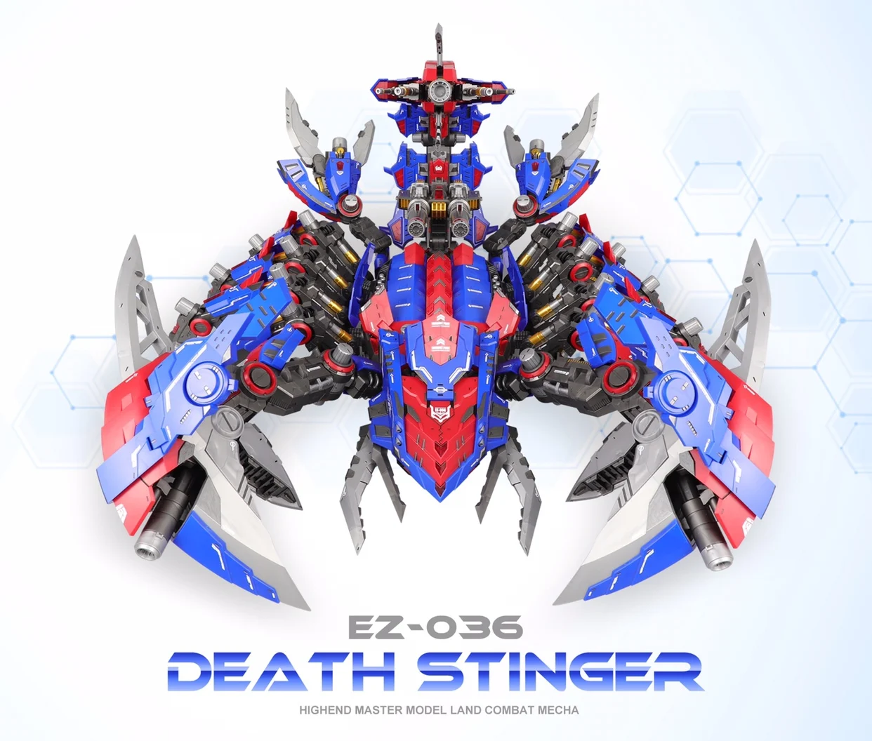 

2022 Original 1/72 Zoids ROBOT Model ZA EZ-036 DEATH STINGER TV Color Ver Motorized Set Children's Toy Mechanical Zoids