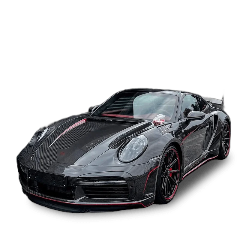Полный комплект из сухого углеродного волокна для Porsche 911 992 GTR кузова с капотом