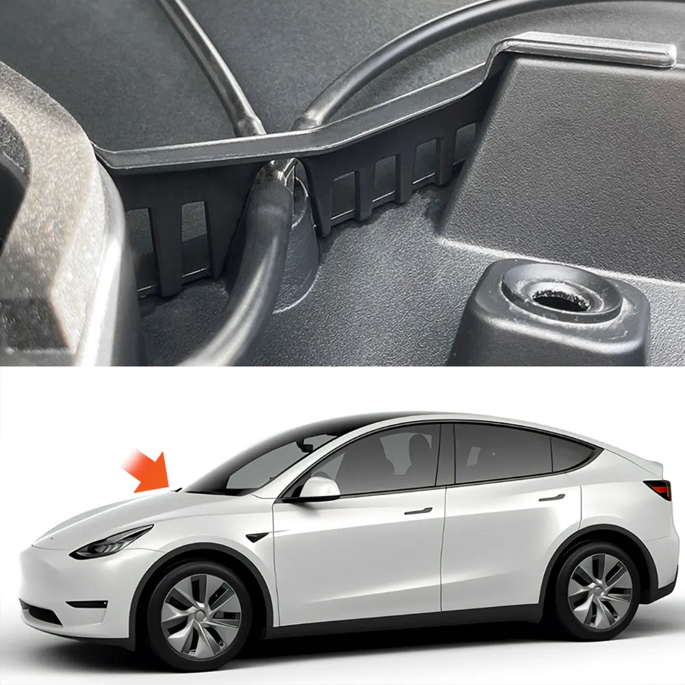 Подходит для Tesla Model Y крышка лобового стекла дренажная решетка защита от