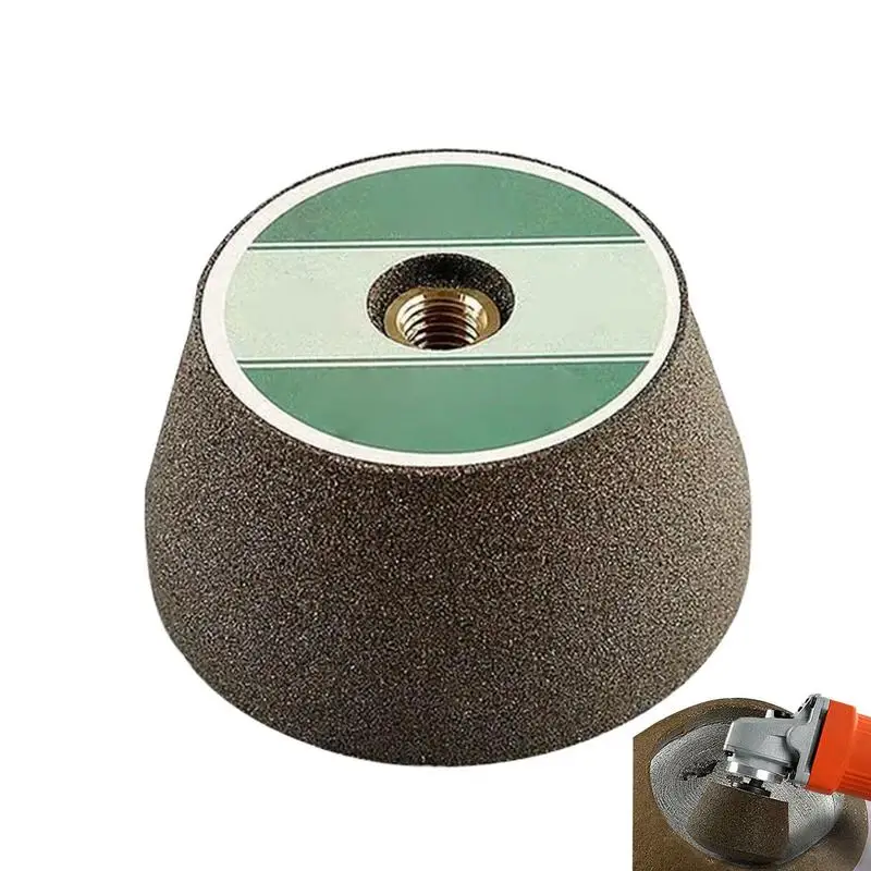 

Шлифовальный круг, шлифовальный диск с медной нитью, удаление ржавчины, отделка, шлифовальный инструмент для раковин, цветочных горшков, гальки
