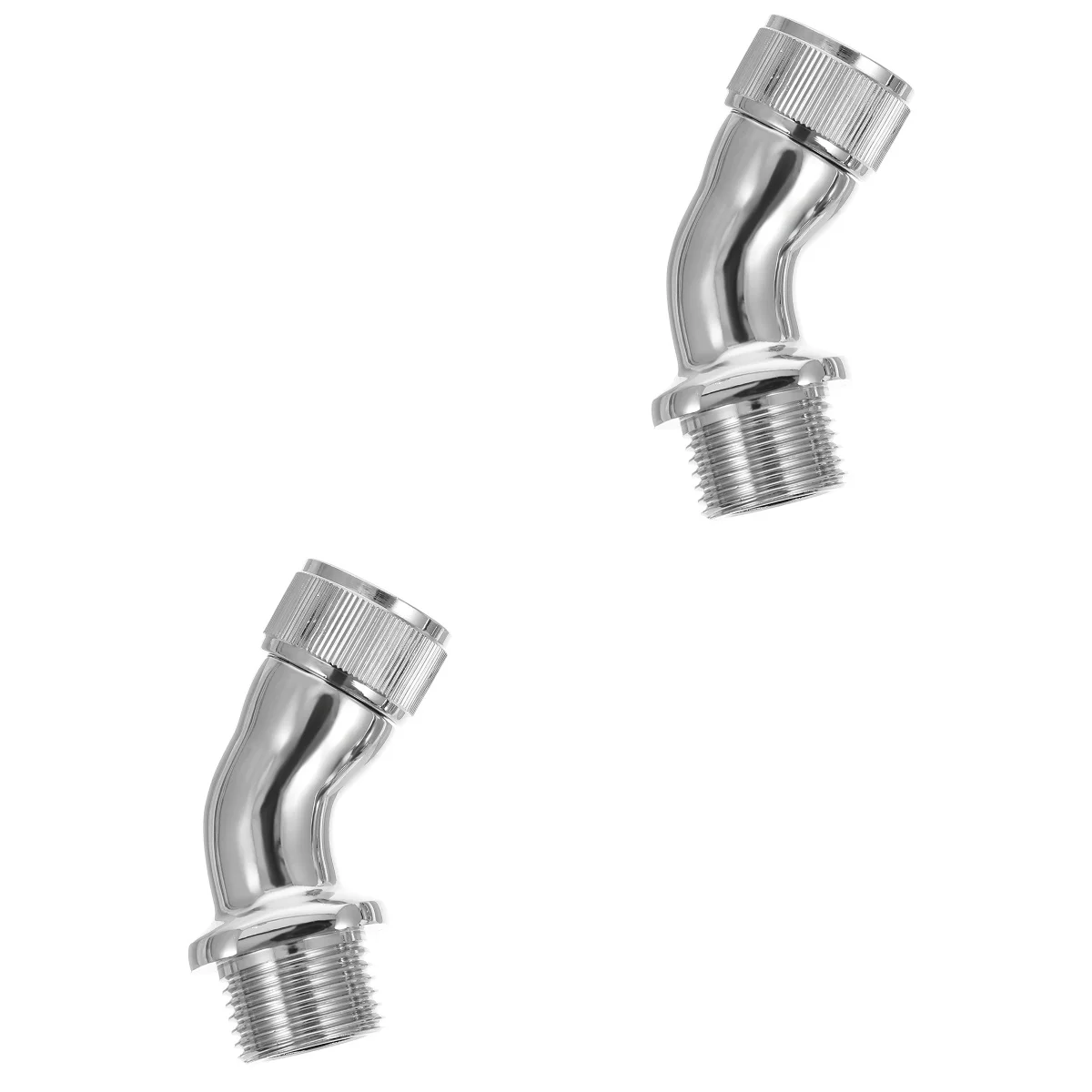 

Shower Adapter Connector Elbow Head Extender 2 Swivelpipe Arm Angle Metal Degree Hose Handheld Parts Replacement