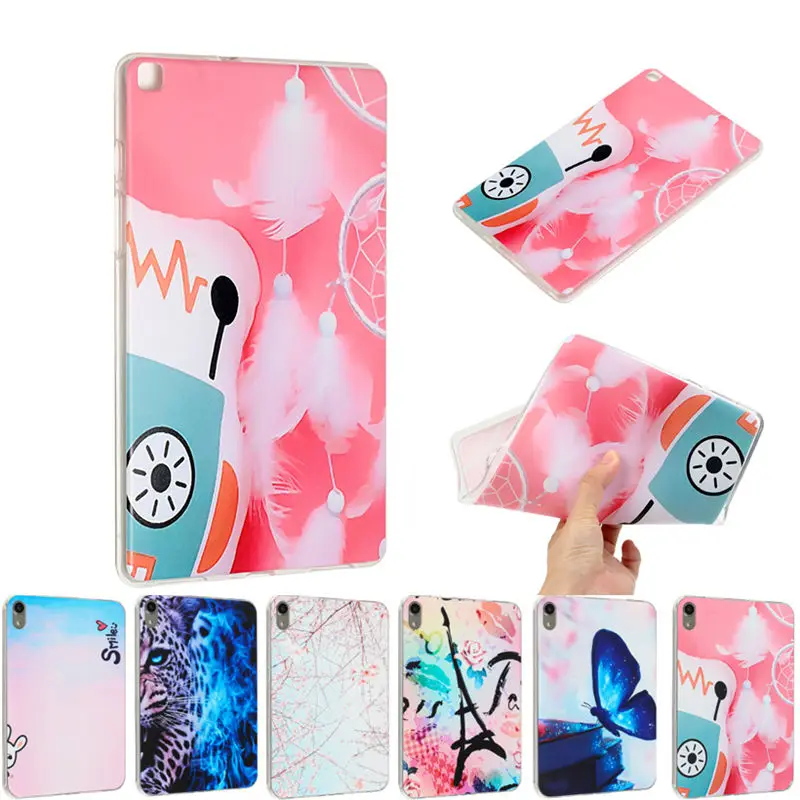 

Мягкий чехол из ТПУ с рисунком для Samsung galaxy Tab A 8,0 2019, Женский чехол, модель T290, T295, T297, чехол, силиконовый чехол для планшета