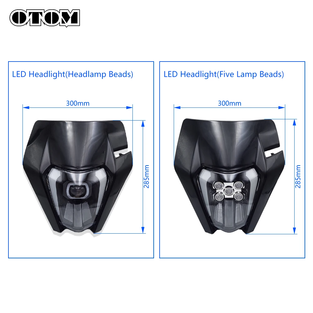 OTOM для XCW EXCF светодиодные Налобные фонари световые полосы налобный фонарь пять