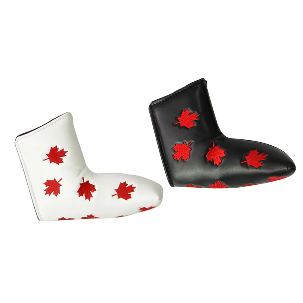 Чехол для гольфа клюшка с лезвием головной убор роскошная искусственная кожа