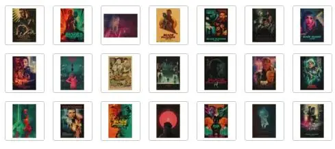 

More Style Choose Movie Blade Runner 2049 Art Picture Print Silk Poster Home Wall Decor