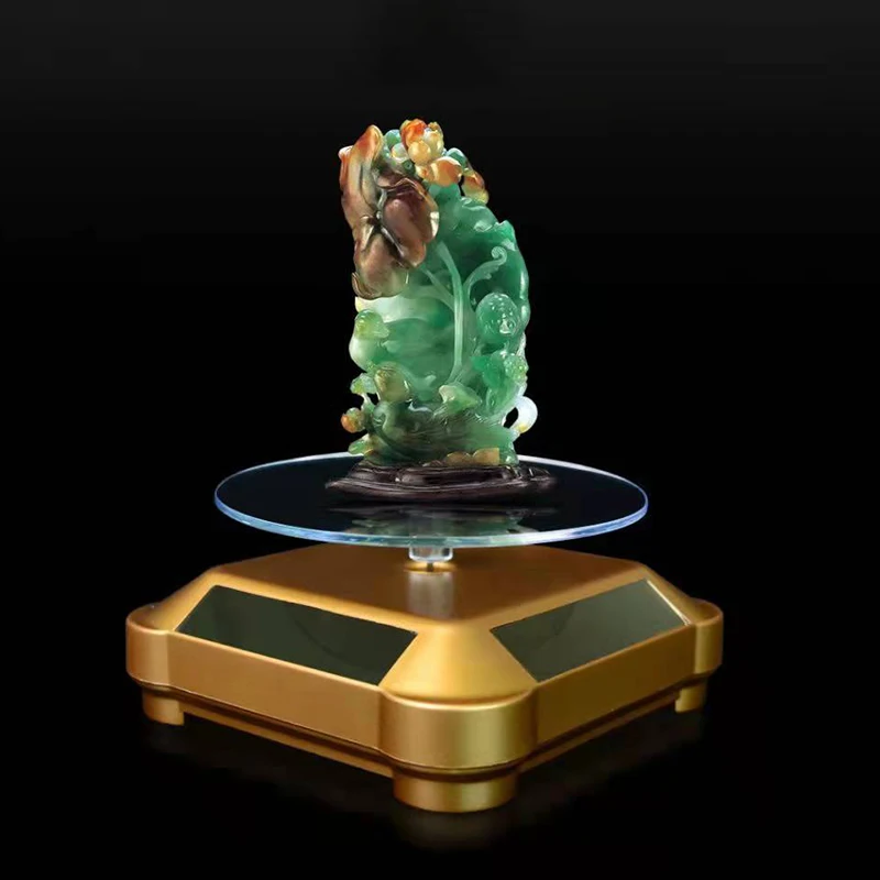 Круглая вращающаяся на 360 ° стойка для часов ювелирная дисплея ручной работы