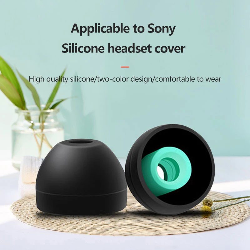 

1Pairs Ear Tips For Sony WF-1000XM4 Soft Silicone Protective Earbuds Anti-allergic Ear Plugs Avoid Falling Off Ear Pads Cover