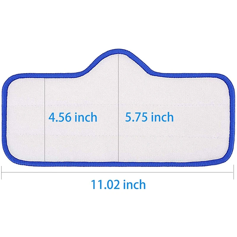 Набор из 5 подушечек для паровой швабры микрофибры подходящих пароочистителя Dupray