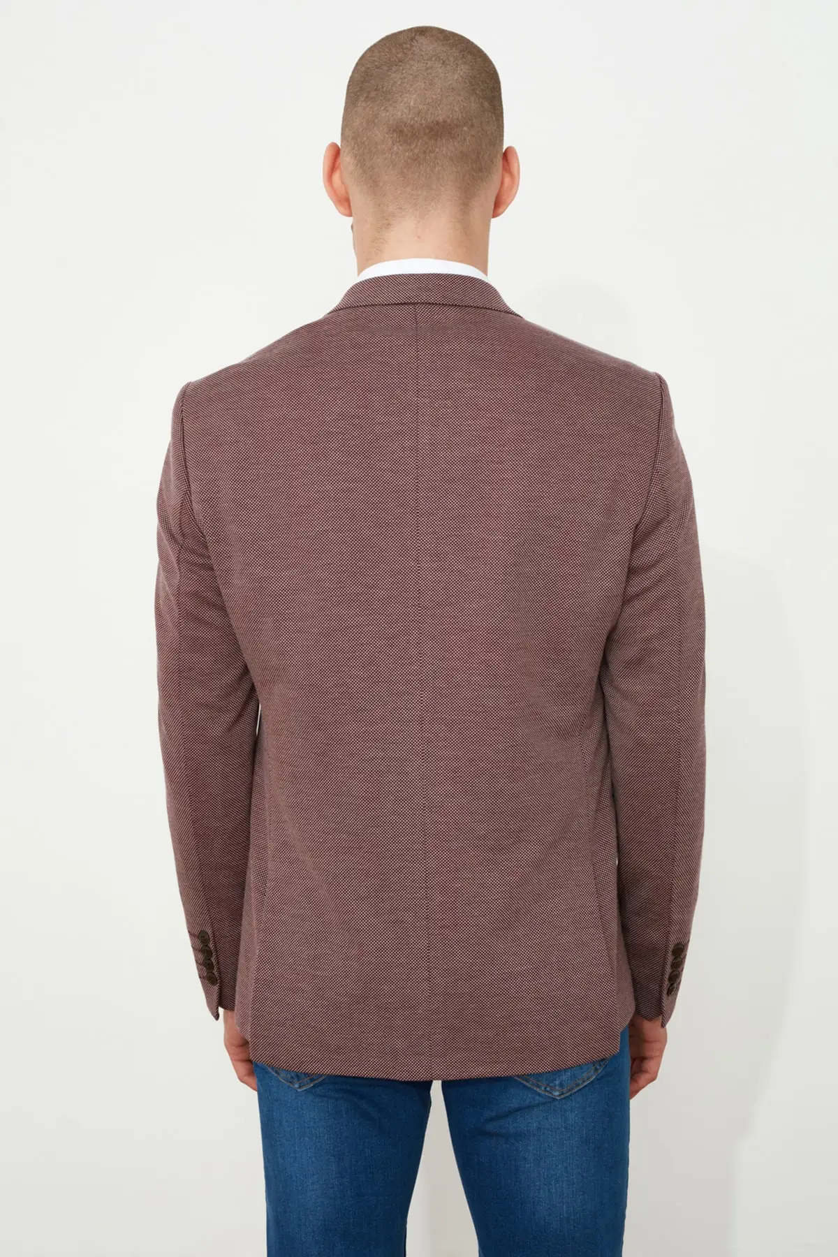 

Trendyol Male Blazer Textured Jacket TMNSS21CE0365