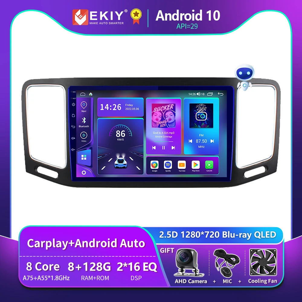 

EKIY T900 8G 128G Car Android Radio Multimedia For VW Volkswagen Sharan 2012 - 2018 Navigation GPS Monitor Head Unit No 2Din DVD