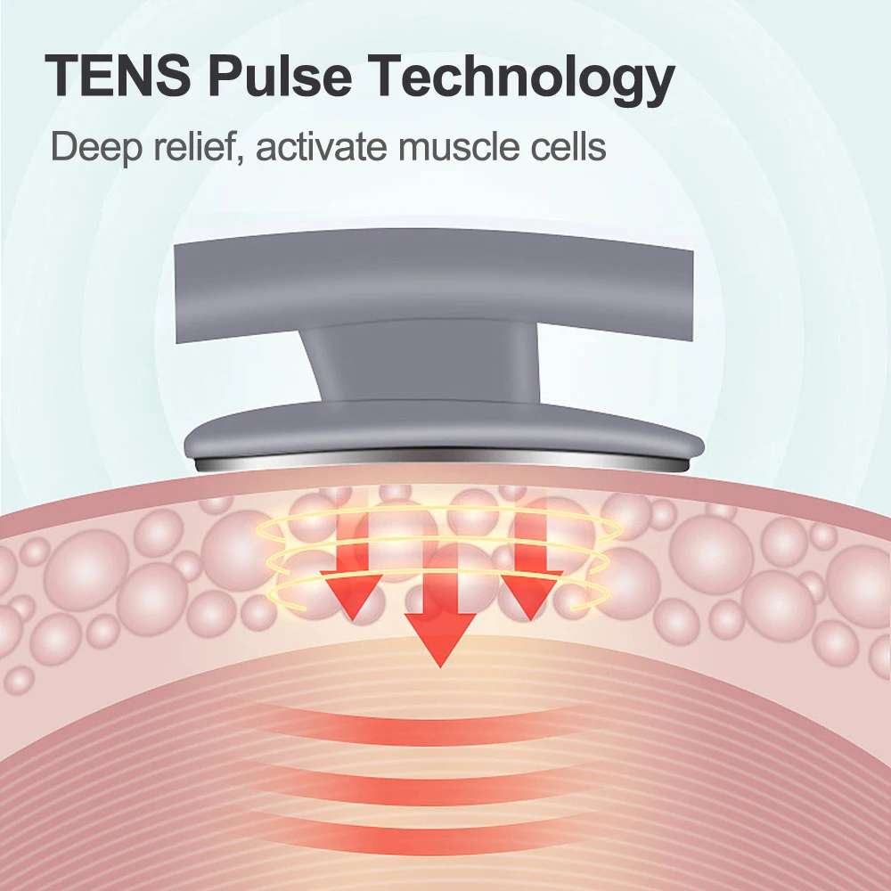 Умный 4d-массажер для шеи NICARE Электрический компрессионный массажер спины и плеч |