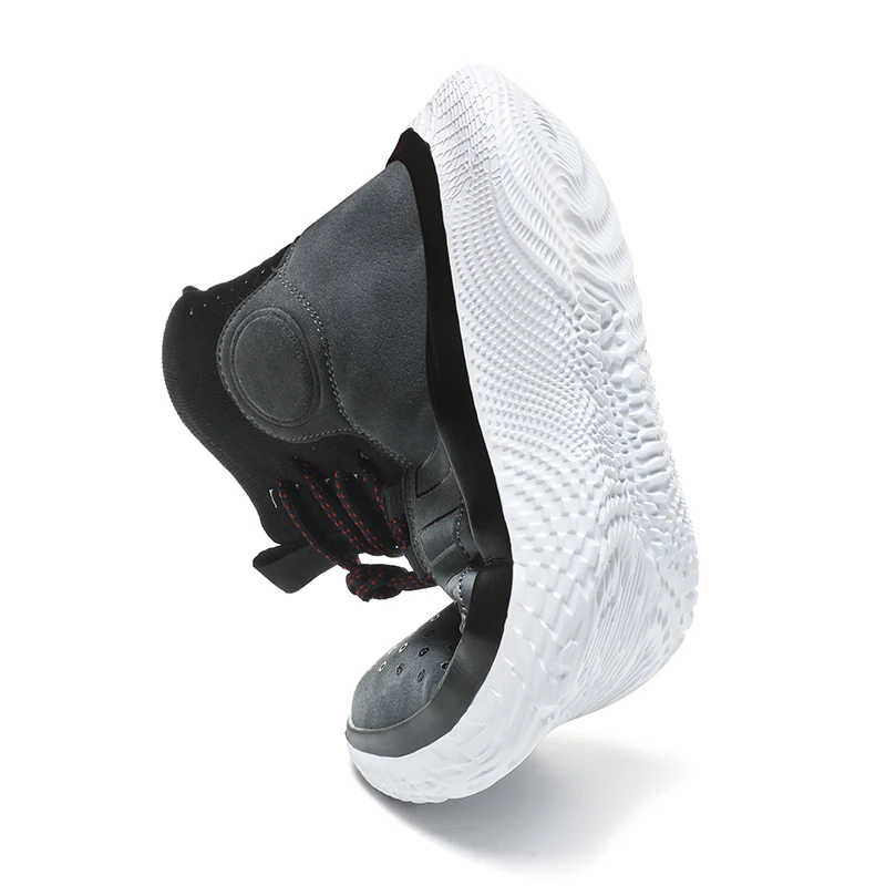 2023 Men's Basketball Sneakers Fashion Color Matching High Top Basketball Shoes Running Shoes Sports Fitness Lace-up Shoes