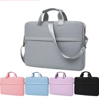 laptop bag shoulder handbag for macbook air m1 13 case for xiaomi dell hp 11 13 14 15 15 6 inch business briefcase laptop cover