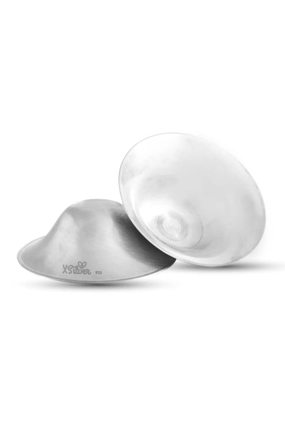 Protective 100 Silver Nipple Caps 2-Pack enlarge