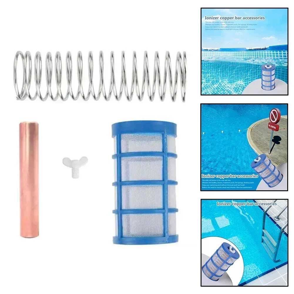 Солнечный ионизатор для бассейна медь ион серебра плавательный Pooldfjldkfldfl Ills-Algae