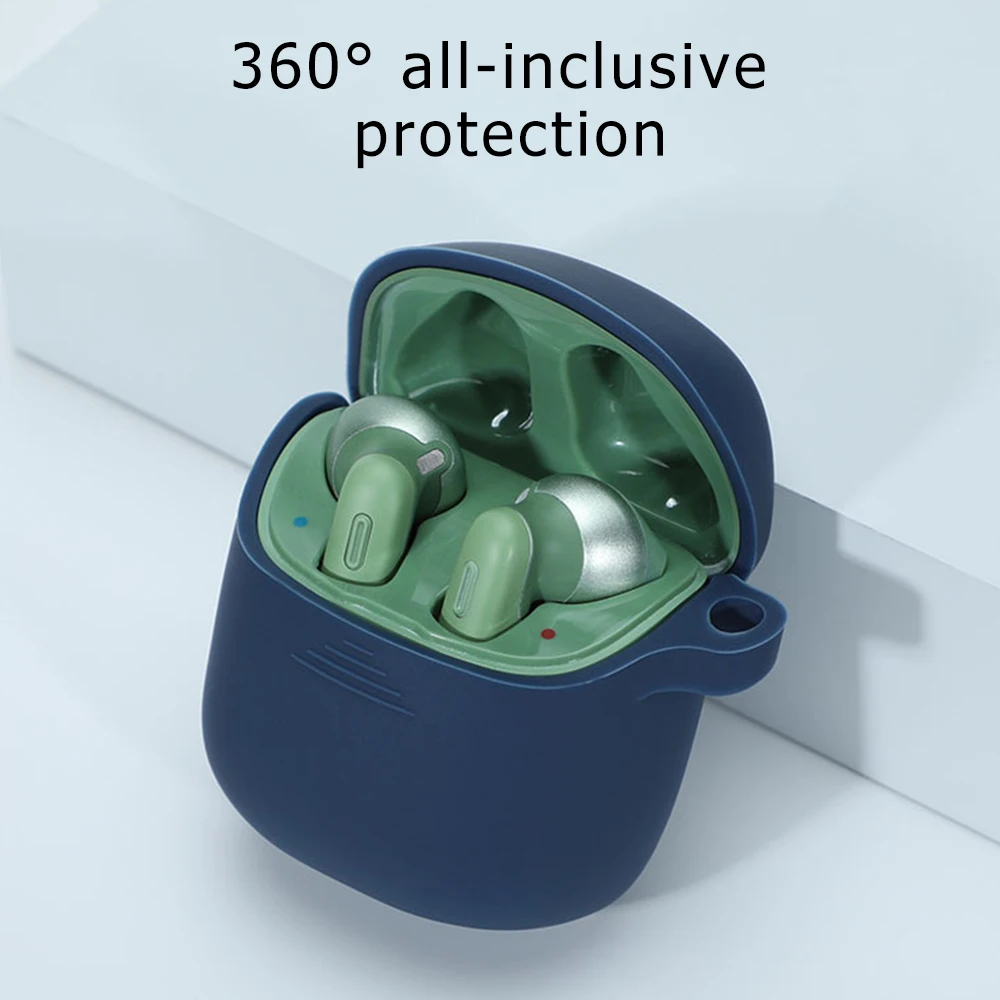 Силиконовый чехол для беспроводных наушников JBL Tune 220TWS однотонный 220 TWS цельный