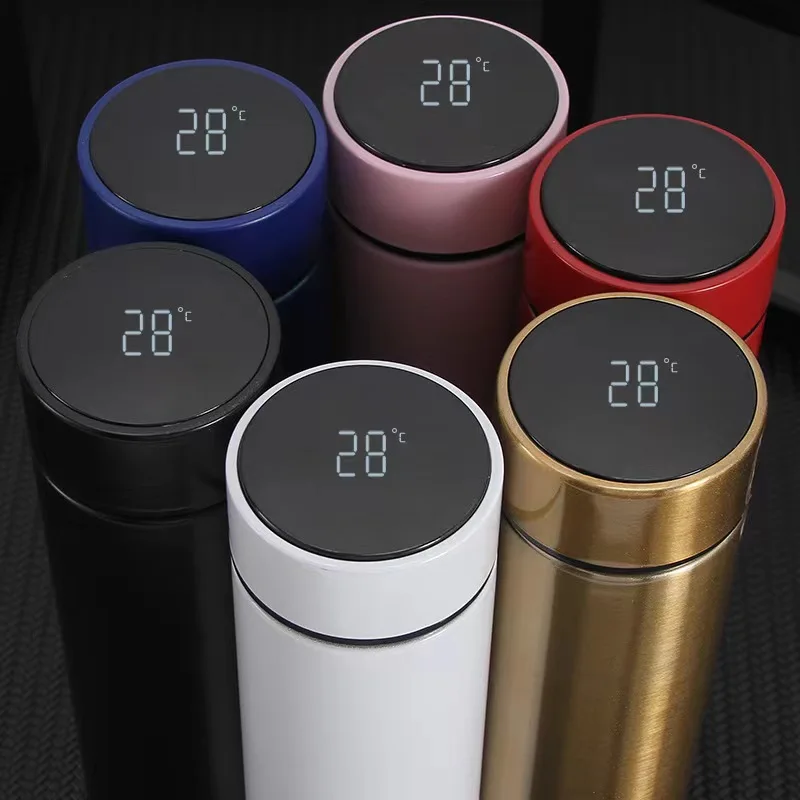 

Garrafa Térmica Digital Termo De Acero Inoxidable Shaker Gym Vasos Termicos Frio Y Caliente Stainless Steel Water Bottle Flask