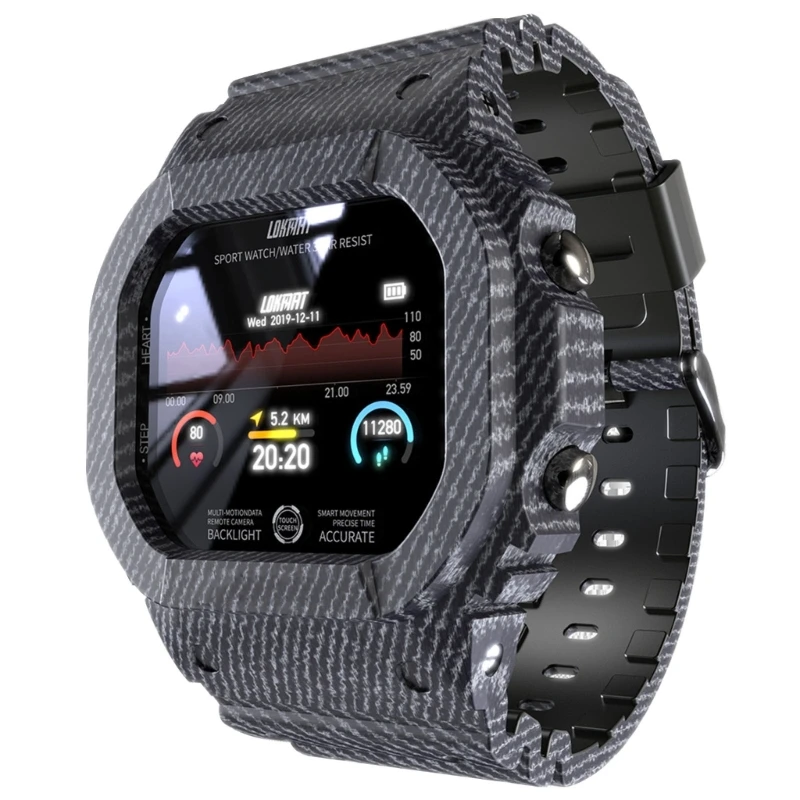 

Watch APP Control Sport Watch Heart Rate Blood Pressure Monitoring for Adults