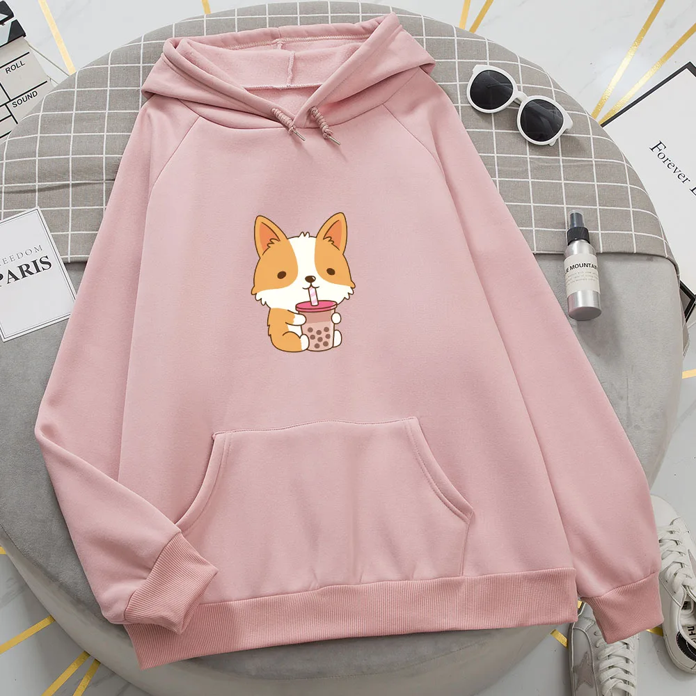 

Shiba Inu Hoodie Women 2022 Fashion Kawaii Korean Harajuku Sweatshirt Women 90s Cartoon Cute Clothes Girls Hoodies Hoody Ladies