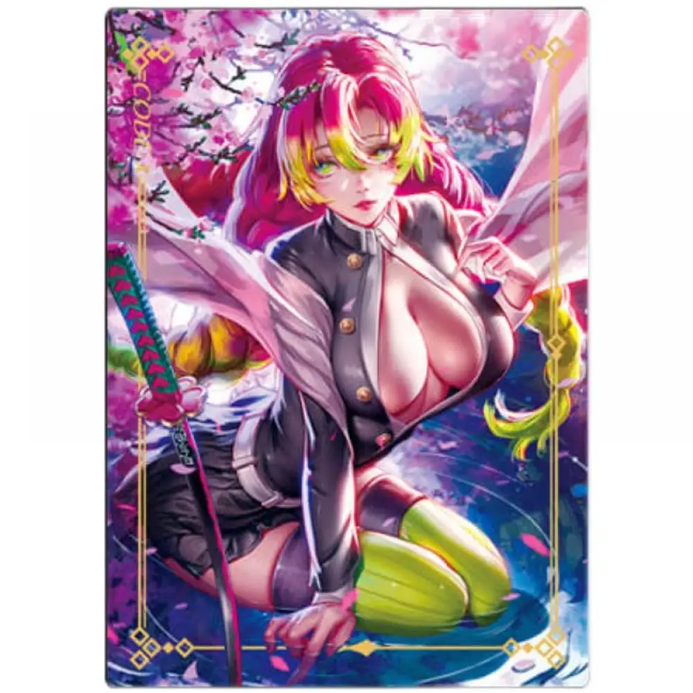 

Kanroji Mitsuri Card Demon Slayer Beauty Flash Card Homemade Card Anime Figure Collection Card Toy Gift