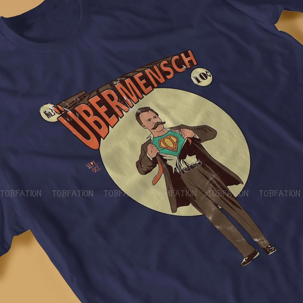 Уникальная футболка uberсообщения философия высокое качество идея для подарка в