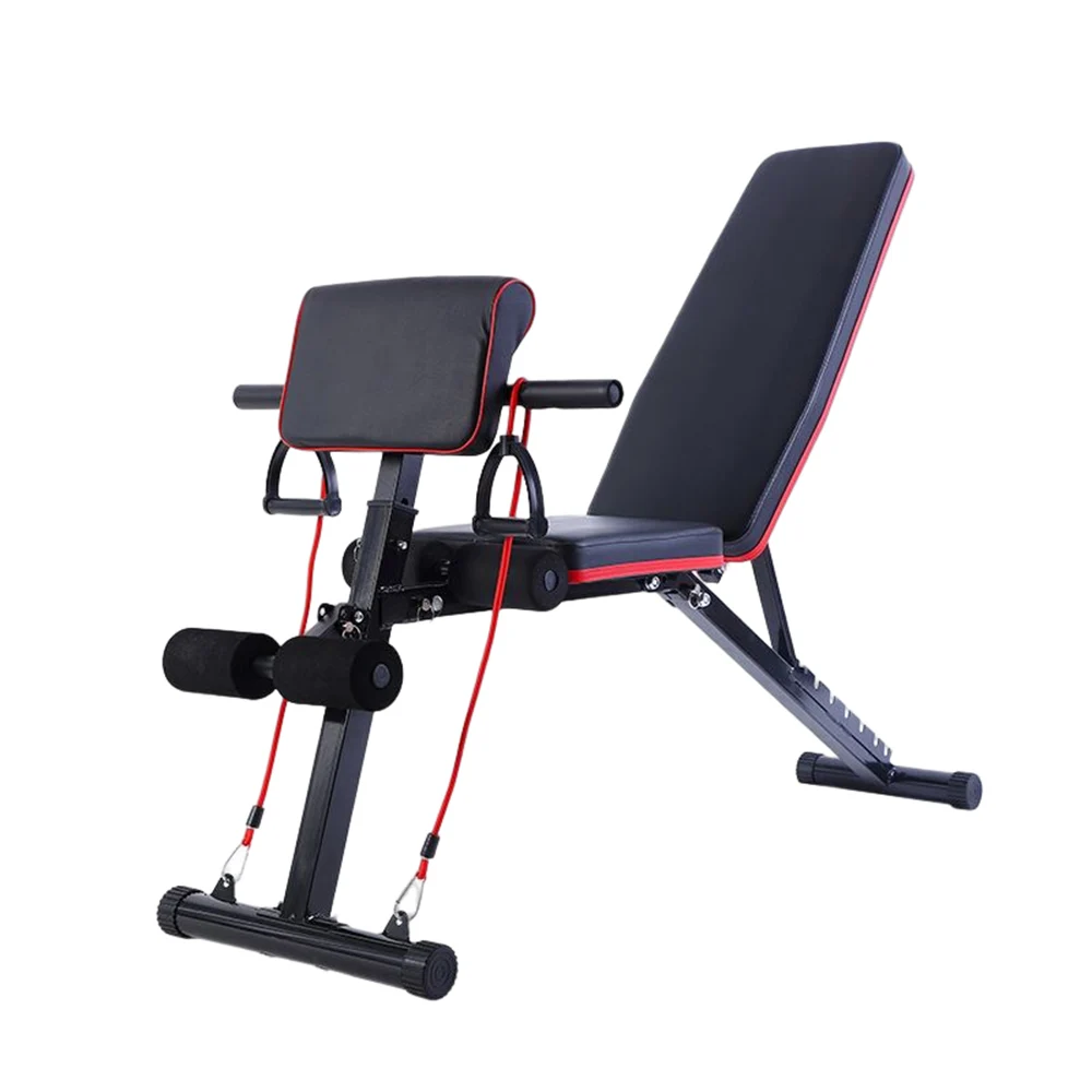 

Multifunction Sit Up Benches Adjustable Height Dumbbell Stool Abdominal Exercise Fitness Equipment Household Supine Board