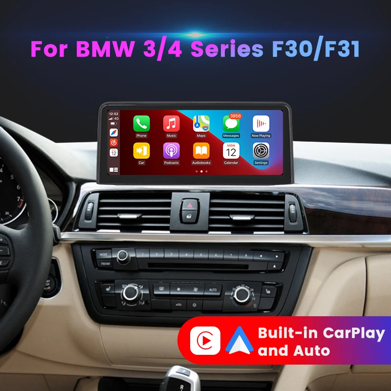 Автомобильная Мультимедийная система Apple CarPlay Android для BMW 3 / 4 серии F30 F31 F34 F32 F33 F6