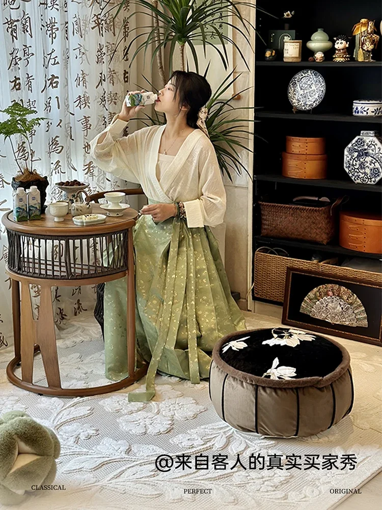 Сидячие на гостиной татами-коврики китайские подушки эркеры балконы полы для