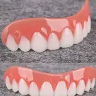 Силиконовые Поддельные зубы, искусственные зубы, имитация зубов, гигиена, стоматологический инструмент для искусственного отбеливания, отбеливающие зубы, щетка для ухода V4y8