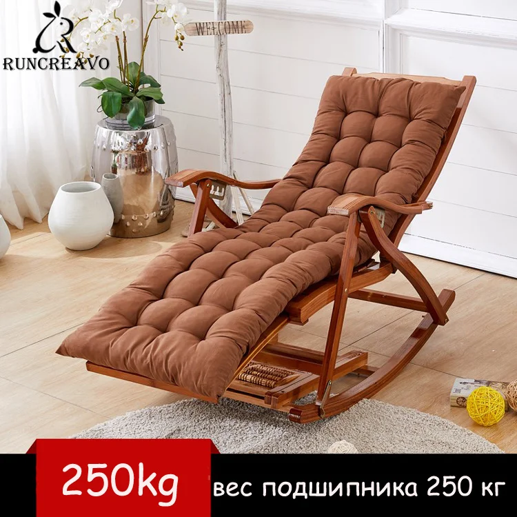 Home Balcony Lounge Chair Recliner Adults Lunch Break Siesta Lazy Chaise Old Man Relax Chair Кресло Качалка