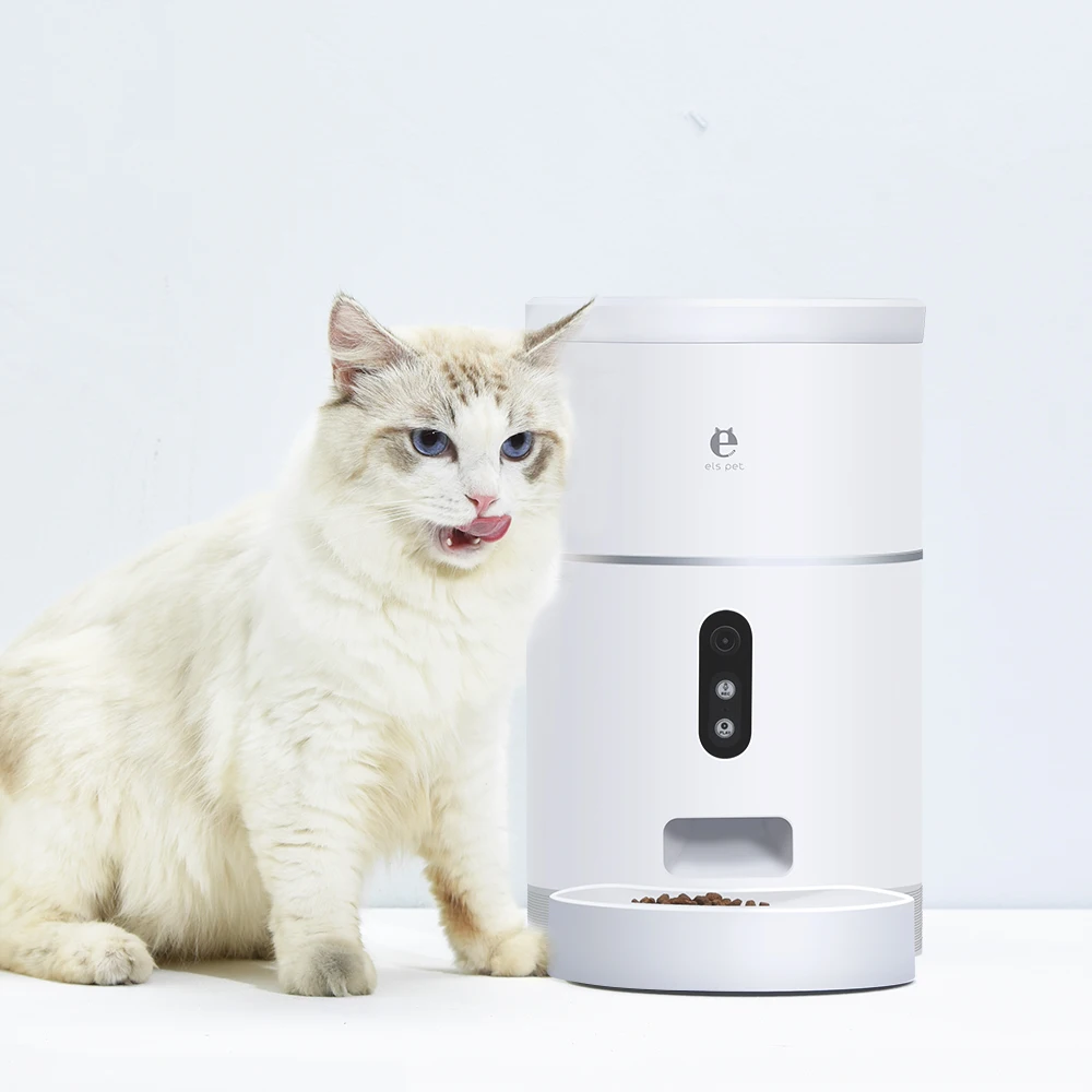 

Professional automatic pet feeder wifi camera smart function with high quality
