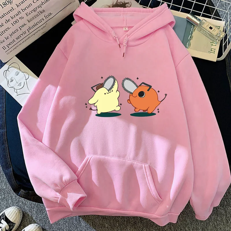 

Anime Chainsaw Man Pochita Hoodies Kawaii Clothing Manga Winter Women Hoodie Spring/Autumn Unisex Sweatshirt Harajuku Sudaderas