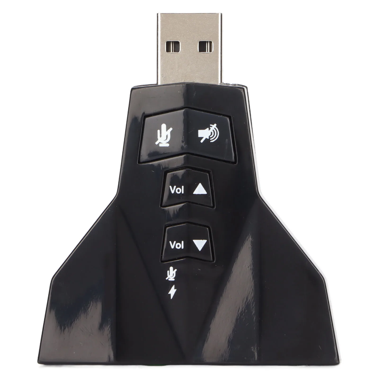 

USB Sound Card Virtual 7.1 Channel External Stereo Sound Adapter for PS4 Laptop Computer Headphone