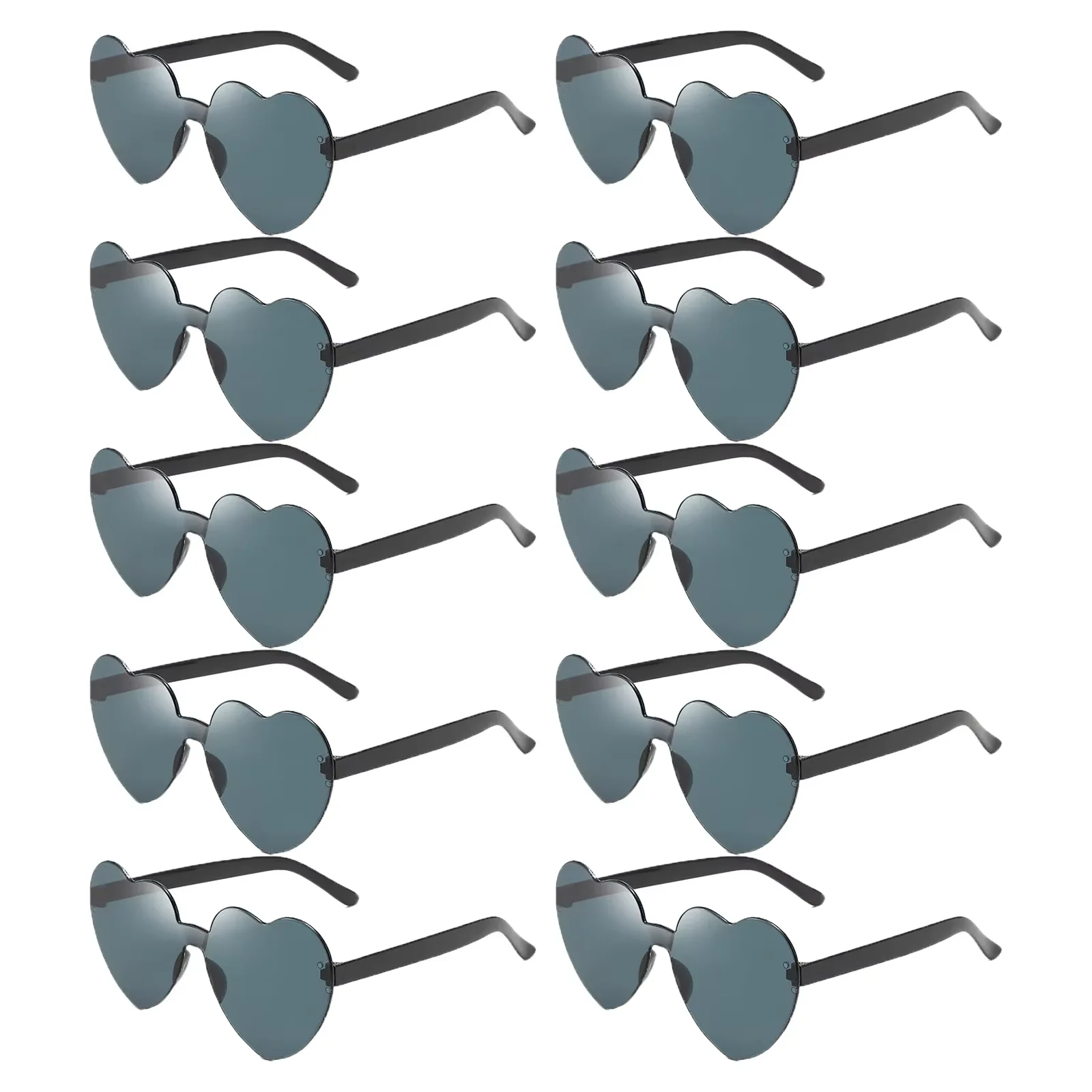 

Свадебные очки в форме сердца