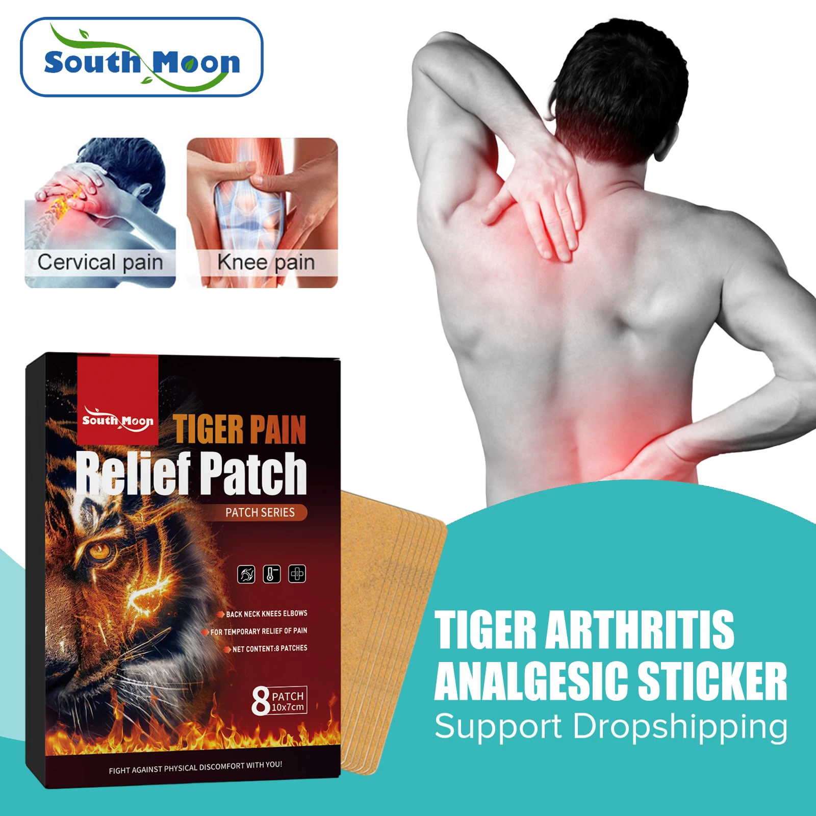 

Arthritis Analgesic Patch Rheumatoim Muscle Sprain Cervical Spondylosis Ache Back Relief Inflammations Medical Body Pain Plaster