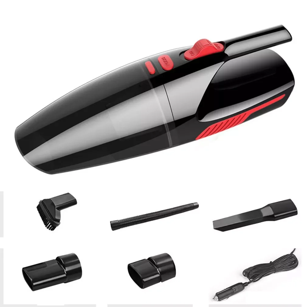 

Car Wireless Vacuum Cleaner Car Vacuum Cleaner Rechargeable Car Home Wet&Dry With Light Handheld Vacuum Cleaner HEPA Filter
