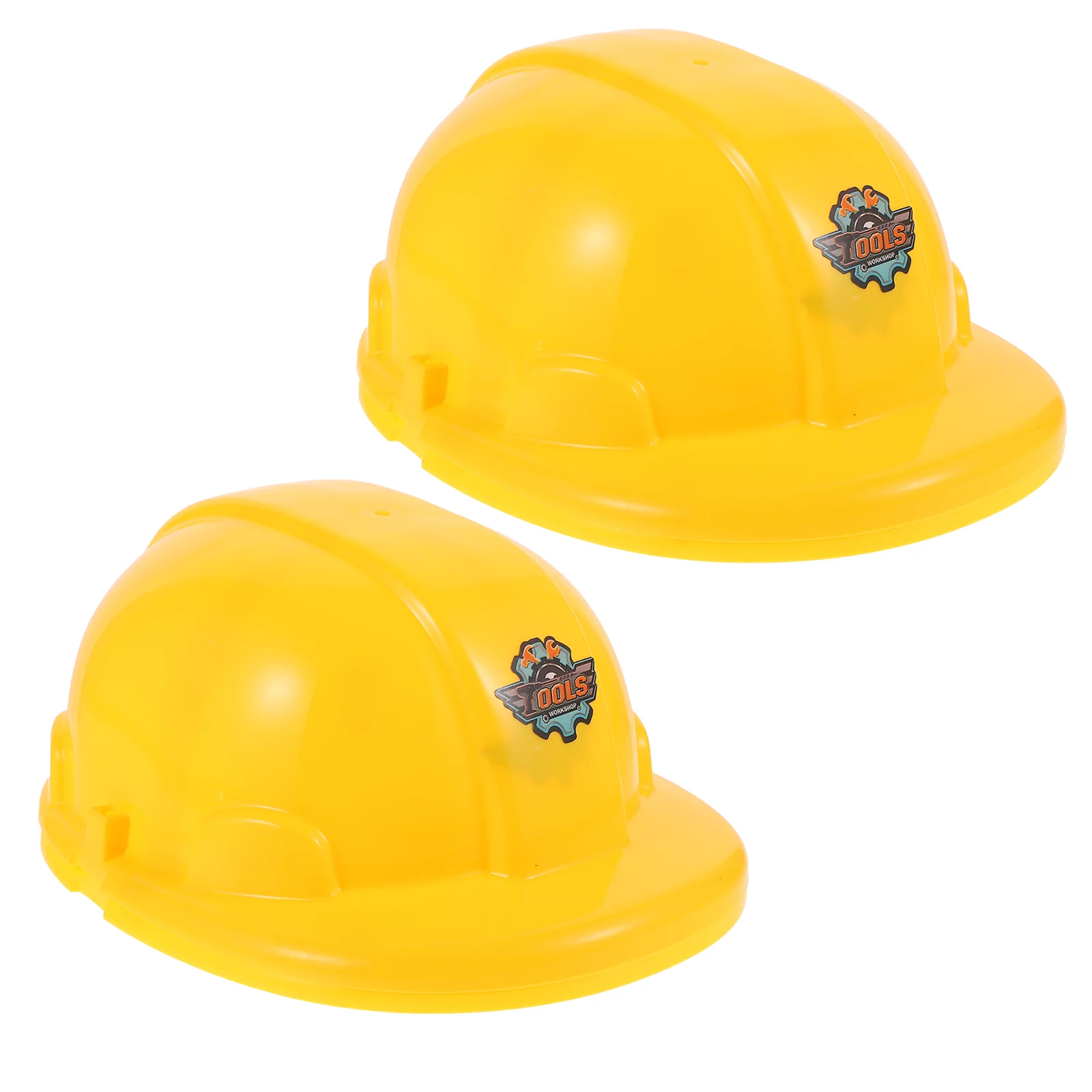 

Simulation Engineering Use Hat Construction Party Kids Decorative Hats Kids' Playthings Orange Toys