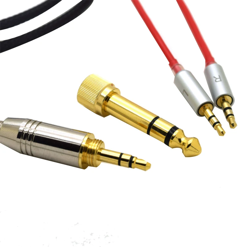Сменный кабель для наушников Hifiman HE400S HE-400I HE560 V2 штекер 3 5 мм 6 35 до 2x2 Hi-Fi 1 м
