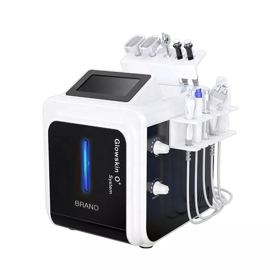 

10 in 1 RF Ultrasound Hydrodermabrasion Hydro Aqua Peel Cleaning Diamond Dermabrasion Professional Hydra Oxgen Facial Machine