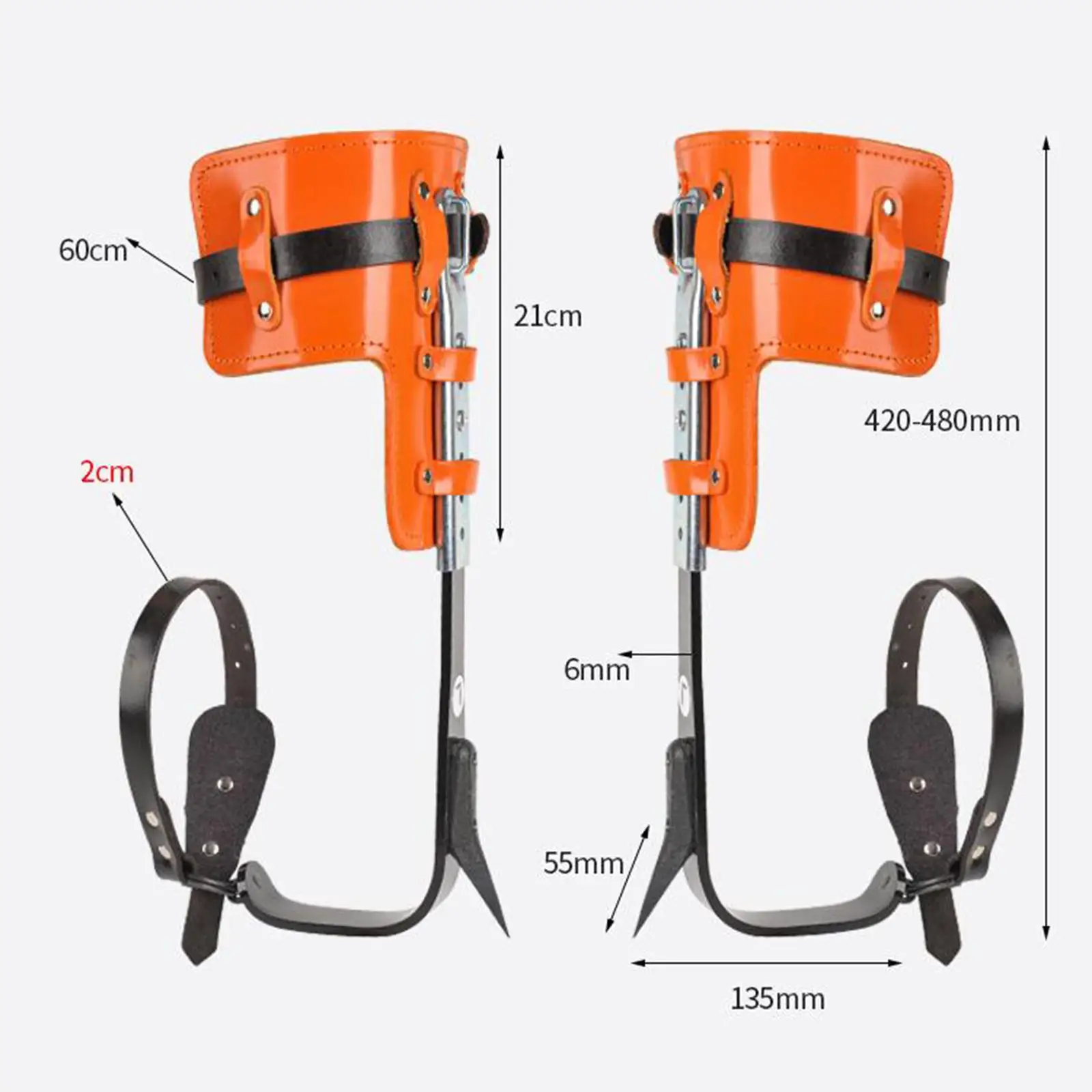Инструмент для скалолазания на дереве регулируемая высота