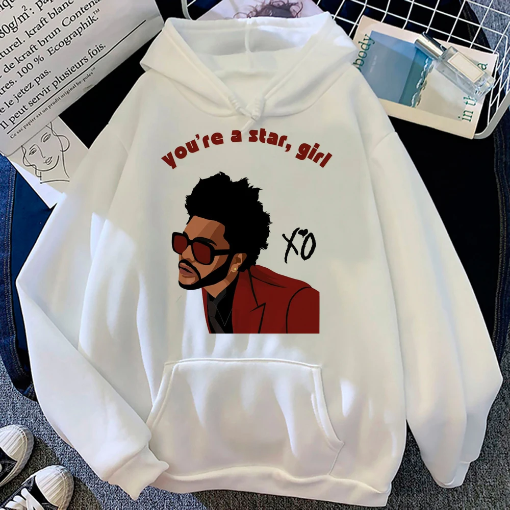 Женские толстовки Weeknd в японском стиле женские спортивные костюмы ретро 90-х с