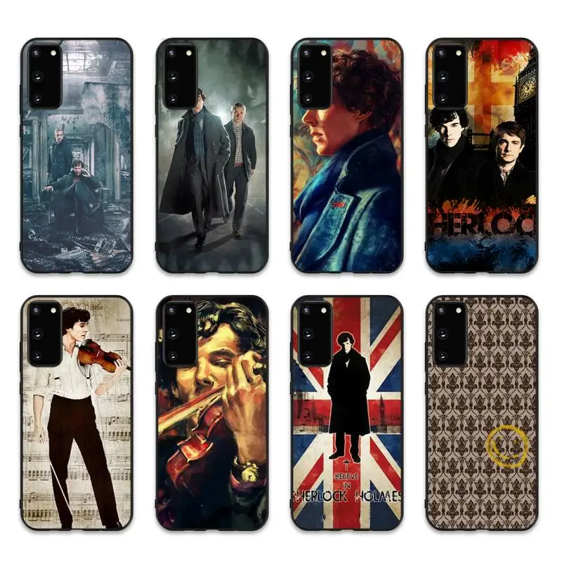 

Britain H-Holmess TV S-Sherlocks Phone Case for Samsung S10 21 20 9 8 plus lite S20 UlTRA 7edge