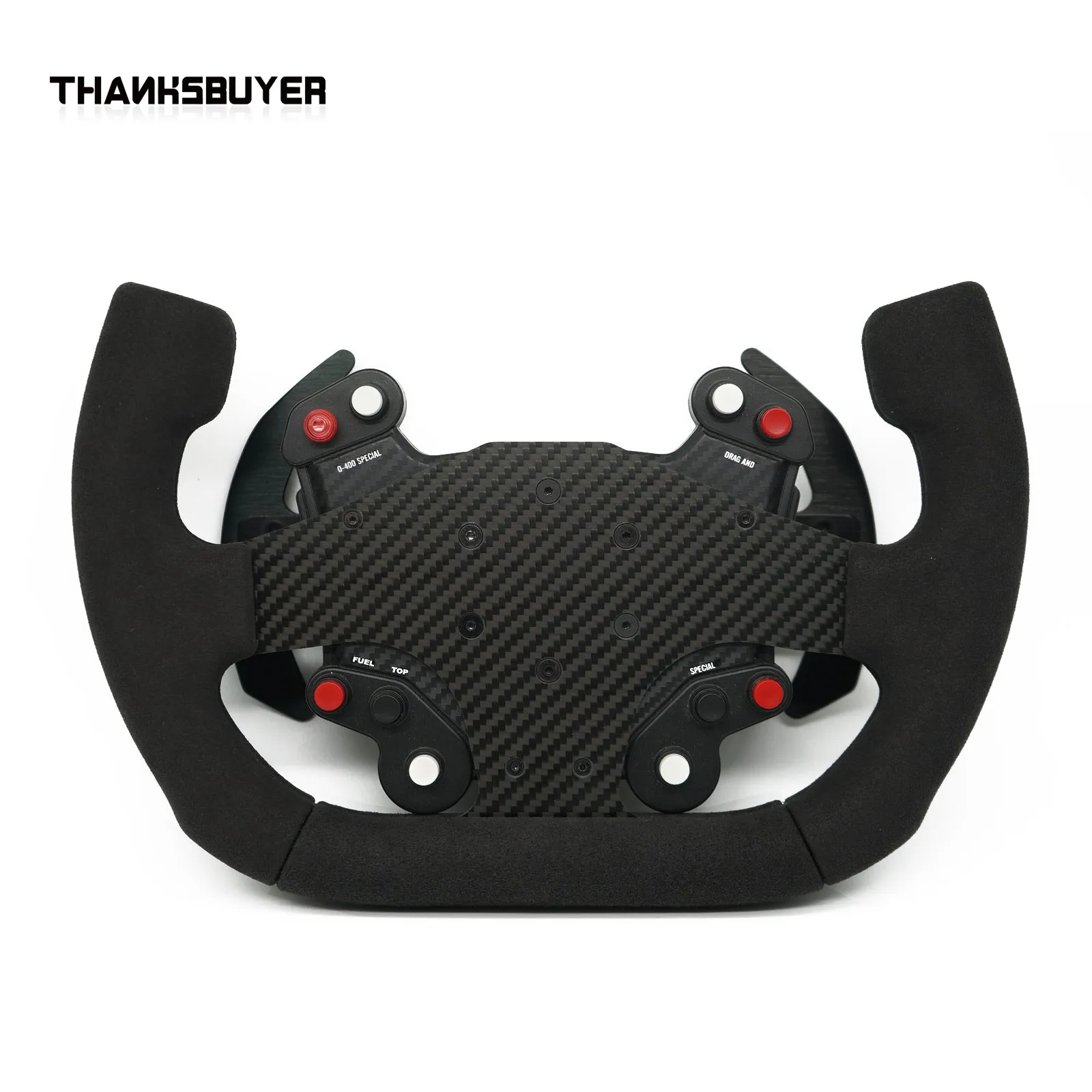 

SIM гоночное Рулевое колесо для ПК, игровое гоночное колесо, замшевая ручка для thrdmaster P310 R383 TS-XW