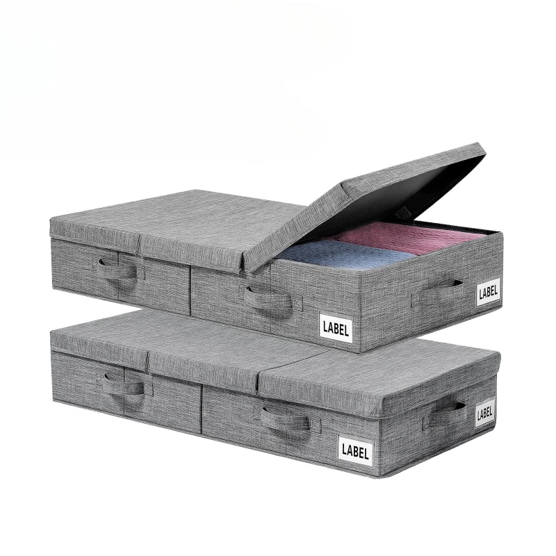 

Ящик для хранения одежды с крышкой в нижней части кровати складной шкаф для хранения одеяла тканевый ящик для хранения игрушек