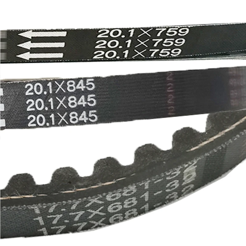 

Для Mitsuboshi 17,7x681 20,1x759 20,1x845 CVT приводной ремень подходит для GY6 150cc 157QMJ Mope Scooter ATV Quad
