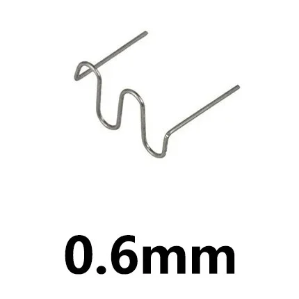 

100-500 шт., автомобильные пластиковые ремонтные сварочные гвозди, стандартные предварительно вырезанные волнистые степлеры, ремонт бампера, сварочные гвозди, автомобильные аксессуары